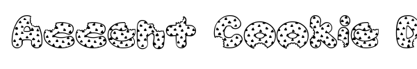 Accent Cookie Dough font preview